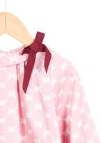 Thumbnail for your product : Jacadi Girls' Polka Dot Long Sleeve Top