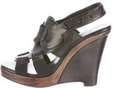 Thumbnail for your product : Derek Lam Leather Slingback Wedges
