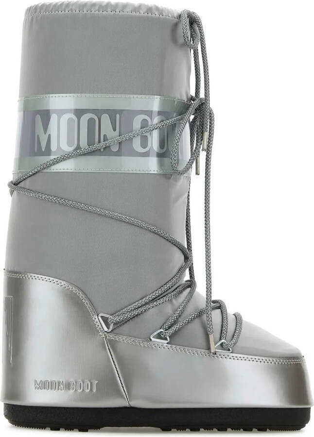 Icon Glance satin snow boots