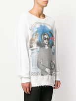 Thumbnail for your product : R 13 Kurt Cobain sweatshirt