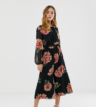 bold print jumpsuit