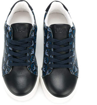 Armani Junior lace up trainers