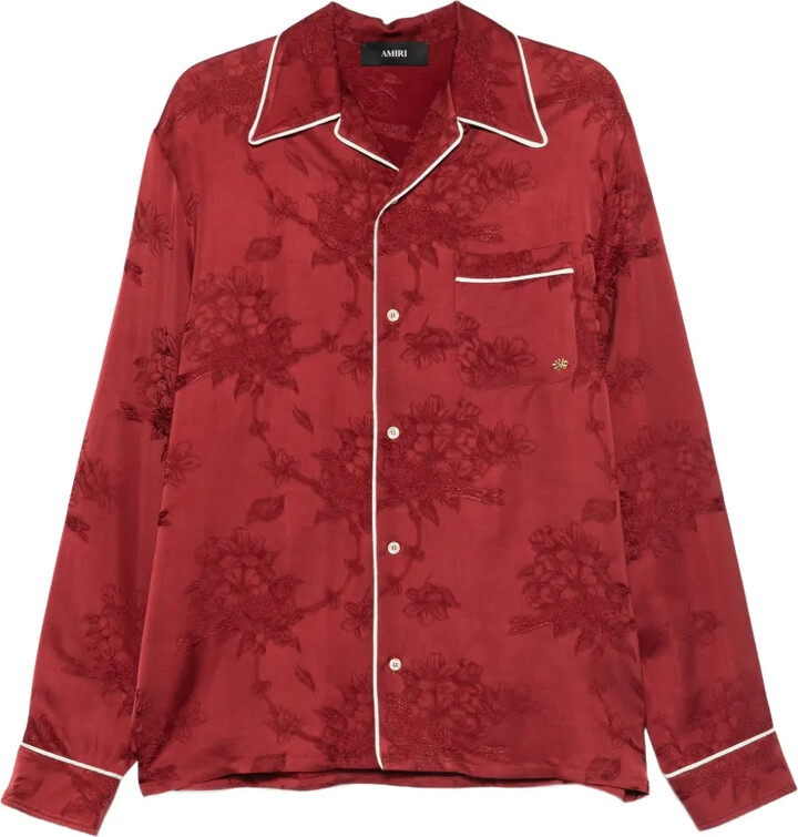 Amiri Floral Jacquard Shirt