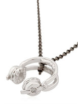 Thumbnail for your product : Manuel Bozzi Grenoble Headphone Pendant Necklace