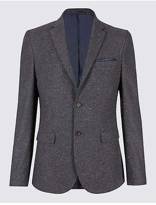 Limited Edition Wool Blend Textured Jacket