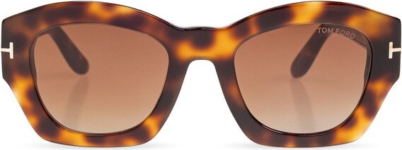 Tom Ford Eyewear Guilliana Geometric Frame Sunglasses