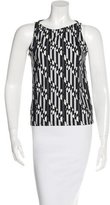 Thumbnail for your product : Fendi Sleeveless Printed Top