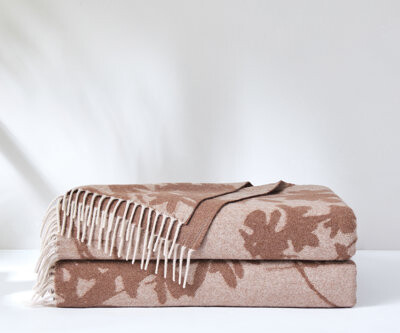 Special Edition by Lush Decor Sylvan Drift Wool Blend Throw Blanket