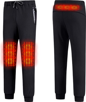 Sidiou Group Insulated Heating Trousers USB Heating Pants Warm Carbon Fiber Heated  Clothing Adjustable Electric Heated Pants for Men and Women(Not Include  Mobile Power) (Style-2 Blue - ShopStyle