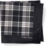 Thumbnail for your product : Ralph Lauren Plaid Silk Pocket Square