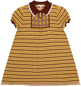 Caramel Narwhale striped wool dress