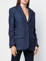 Thumbnail for your product : Styland Glittered Crepe Blazer