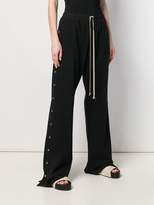 Thumbnail for your product : Rick Owens flared track pants