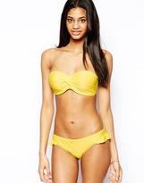 Thumbnail for your product : Cleo by Panache Panache Cleo Swim Matilda Padded Bandeau Bikini Top With Detachable Halter Straps