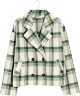 Thumbnail for your product : Madewell Jacquard Double Breasted Crop Blazer