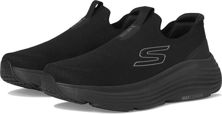 Skechers Max Cushioning Endeavour Sarasota Men's Shoes Black : 8 D - Medium Textile