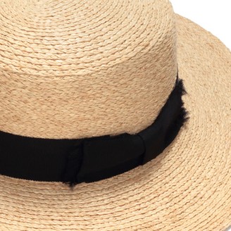 Justine Hats Womens Classic Boater Straw Hat