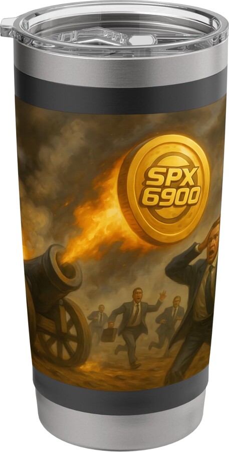 SPX6900 Coin Meme and SPX6900 Crypto SPX Crypto and SPX6900 Meme Coin for SPX Meme Stainless Steel Insulated Tumbler
