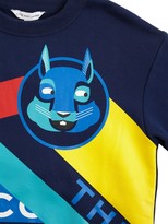 Thumbnail for your product : Little Marc Jacobs Mascot Print Cotton Sweatshirt