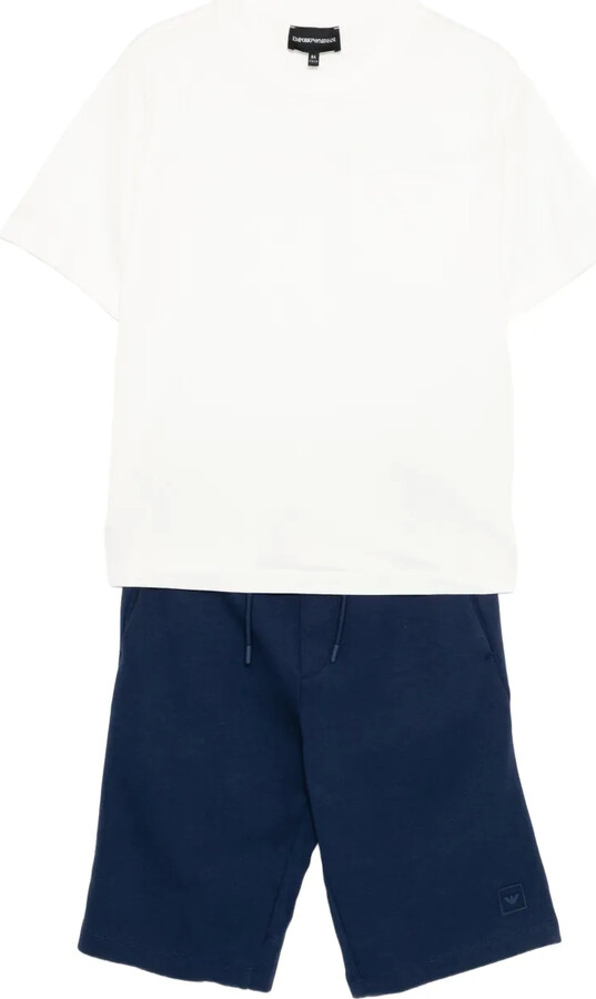 Emporio Armani Kids Jersey Shorts Set