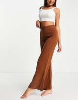 Thumbnail for your product : Onzie wide leg yoga pants in brown