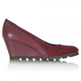 Thumbnail for your product : Daniel Burgundy Vasia Pump Women’s Wedge Shoe