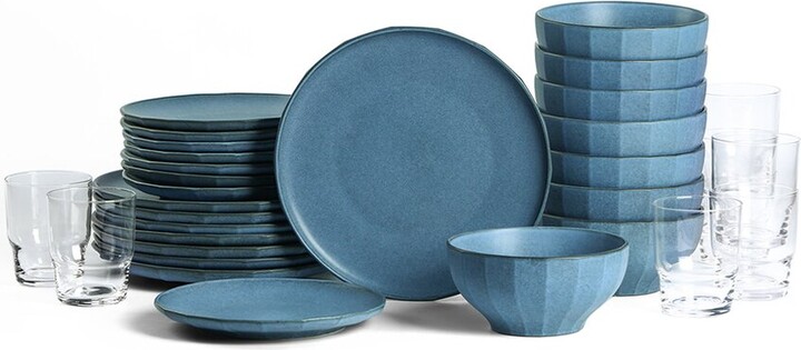 Stone Lain Rio 32-Piece Dinnerware Set Stoneware