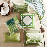 Thumbnail for your product : Williams-Sonoma Williams Sonoma Suede Pillow Cover with Linen Backing, Moss