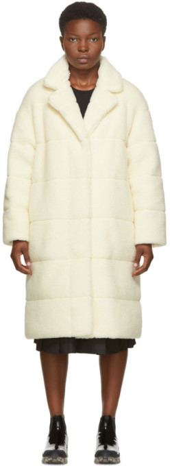 mid length sherpa coat