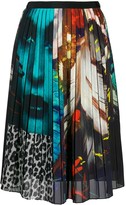 Thumbnail for your product : Paul Smith Printed Pleated Skirt