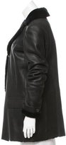 Thumbnail for your product : Jil Sander Knee-Length Shearling Coat w/ Tags