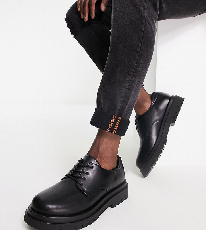 Homme Chaussures Chaussures à enfiler Espadrilles et sandales Espadrilles larges en similicuir à détail métallique Truffle Collection pour homme en coloris Noir 