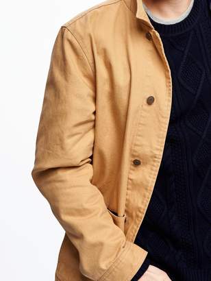 Old Navy Flannel-Lined Canvas Coat for Men