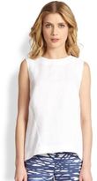 Thumbnail for your product : Lafayette 148 New York Linen Melina Top