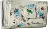 Thumbnail for your product : Anuschka Cell Phone Crossbody Wallet 1149 (Wondrous Wings) Handbags