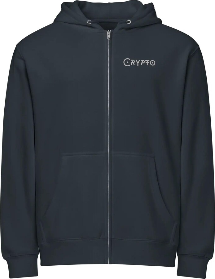 InvestmenTees Solana Zip Up Hoodie - Navy - XL