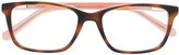 Thumbnail for your product : Love Moschino Tortoise Shell Glasses
