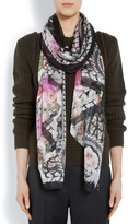 Thumbnail for your product : Givenchy Rectangular scarf 120cm x 200cm Paradise Flowers