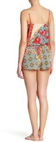 Thumbnail for your product : Josie Lace Trim Printed Romper