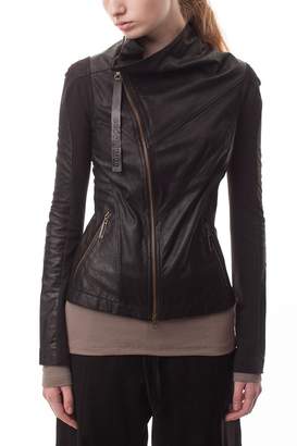 Cora Groppo coragroppo Black Leather Jacket