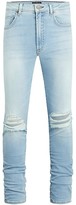 Thumbnail for your product : Monfrère Greyson Distressed Skinny Jeans