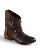 Thumbnail for your product : Naughty Monkey Short And Stout Leather Ankle Boots