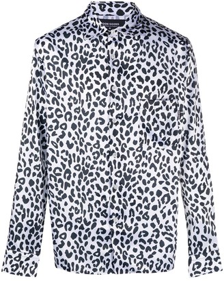 Men Long Sleeve Leopard Print Shirt | Shop the world’s largest ...