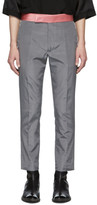 Thumbnail for your product : Haider Ackermann Grey Skinny Classic Trousers