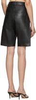 Thumbnail for your product : Georgia Alice Black Leather Margot Shorts