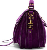 Thumbnail for your product : Proenza Schouler Grape Jam Purple Suede PS1 Medium Satchel