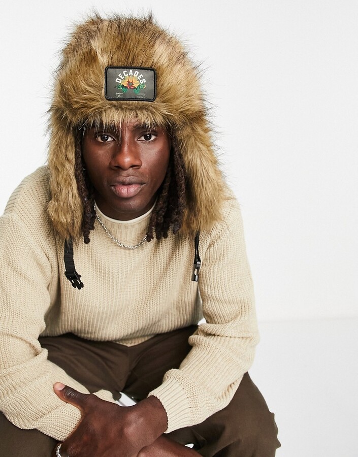 Faux Fur Trapper Hat Asos Fluffy Hat Minga London Orion Furry