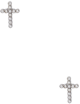 Thumbnail for your product : Forever 21 Rhinestone Cross Studs