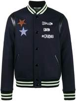 Thumbnail for your product : Valentino patchwork bomber jacket