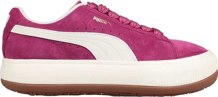 bright pink puma trainers